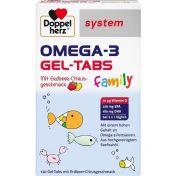 Doppelherz Omega-3 Gel-Tabs family Erb.-Ci. System