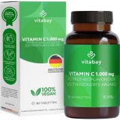 Vitamin C + Bioflavonoide 1000mg vegan hochdosiert