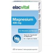 elacvital Magnesium 400 mg günstig im Preisvergleich