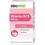 elacvital Vitamin B12 500 ug