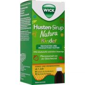 WICK Husten-Sirup Natura Kinder