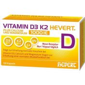 Vitamin D3 K2 Hevert+Calcium und Magnesium 1000 IE