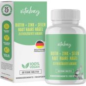 Biotin + Zink + Selen Haut + Haare + Nägel vegan