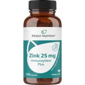 Zink 25 mg Immunsystem Plus hochdosiert + vegan