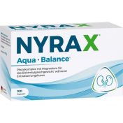 NYRAX Aqua Balance während Entwässerungs-Kuren