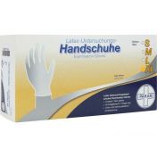 Einmal Handschuhe Latex puderfrei XL