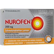 Nurofen 200mg Schmelztabletten Lemon günstig im Preisvergleich