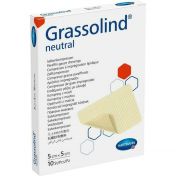 GRASSOLIND Salbenkompressen steril 5X5CM