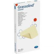 GRASSOLIND Salbenkompressen steril 10X20CM