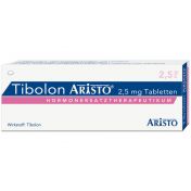 Tibolon Aristo 2.5mg Tabletten günstig im Preisvergleich