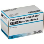 Pramipexol-ratiopharm 3.15mg Retardtabletten günstig im Preisvergleich