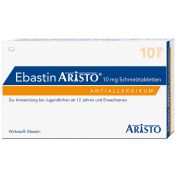 Ebastin Aristo 10mg Schmelztabletten