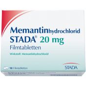 Memantinhydrochlorid STADA 20mg Filmtabletten günstig im Preisvergleich