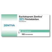 Escitalopram Zentiva 10mg Filmtabletten günstig im Preisvergleich