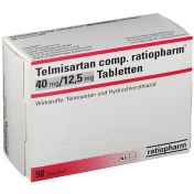 Telmisartan comp. ratiopharm 40 mg/12.5 mg Tabl.