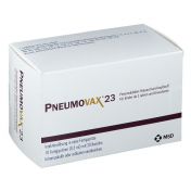 Pneumovax 23 Fertigspritze mit je 2 beigef.Kanülen