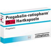 Pregabalin-ratiopharm 75 mg Hartkapseln günstig im Preisvergleich