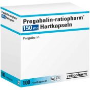 Pregabalin-ratiopharm 150 mg Hartkapseln