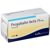 Pregabalin beta 75 mg Hartkapseln günstig im Preisvergleich