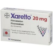 Xarelto 20 mg Filmtabletten günstig im Preisvergleich