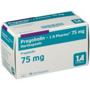 Pregabalin - 1 A Pharma 75 mg Hartkapseln