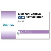 Sildenafil Zentiva 20mg Filmtabletten günstig im Preisvergleich