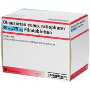 Olmesartan comp. ratiopharm 40/25mg Filmtabl günstig im Preisvergleich