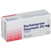 Escitalopram Heumann 20 mg Filmtabletten HEUNET günstig im Preisvergleich