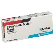 Etoricoxib Mylan 90 mg Filmtabletten günstig im Preisvergleich