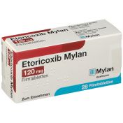 Etoricoxib Mylan 120 mg Filmtabletten günstig im Preisvergleich