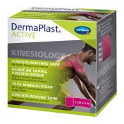 DermaPlast Active Kinesiology Tape pink 5cm x 5m