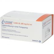 Clexane 6.000 I.E.60mg/0.6ml ILO F.Sp. günstig im Preisvergleich