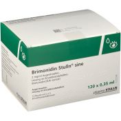 Brimonidin Stulln sine 2mg/ml Augentropfen günstig im Preisvergleich