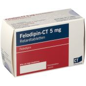 Felodipin-CT 5mg Retardtabletten günstig im Preisvergleich