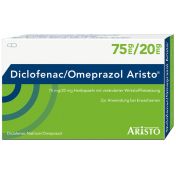 Diclofenac/Omeprazol Aristo 75 mg/20 mg Hkp.m.v.WF günstig im Preisvergleich