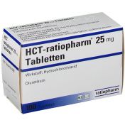 HCT-ratiopharm 25mg Tabletten günstig im Preisvergleich