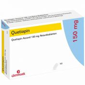 Quetiapin Glenmark 150 mg Retardtabletten günstig im Preisvergleich