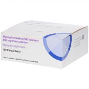 Mycophenolatmofetil Ascend 500 mg Filmtabletten günstig im Preisvergleich