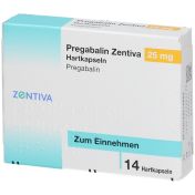 Pregabalin Zentiva 25 mg Hartkapseln günstig im Preisvergleich