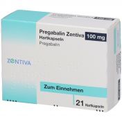 Pregabalin Zentiva 100 mg Hartkapseln günstig im Preisvergleich