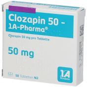 Clozapin 50-1A Pharma günstig im Preisvergleich