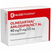 Olmesartan/Amlodipin/HCT AL 40 mg/5 mg/25 mg FTA