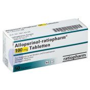 Allopurinol-ratiopharm 100mg Tabletten günstig im Preisvergleich