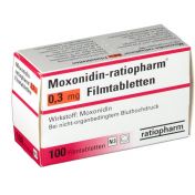 Moxonidin-ratiopharm 0.3mg Filmtabletten günstig im Preisvergleich