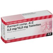 Ramipril comp. AbZ 2.5mg/12.5mg Tabletten günstig im Preisvergleich
