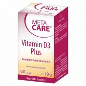 META CARE Vitamin D3 Plus 10.000 + 80 ug K2 günstig im Preisvergleich
