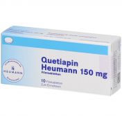 Quetiapin Heumann 150mg Filmtabletten günstig im Preisvergleich