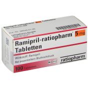Ramipril-ratiopharm 5mg Tabletten günstig im Preisvergleich