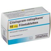 Citalopram-ratiopharm 10 mg Filmtabletten günstig im Preisvergleich