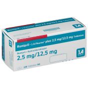 Ramipril - 1A-Pharma Plus 2.5mg/12.5mg Tabletten